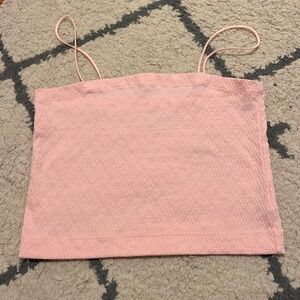 American eagle pink crop top